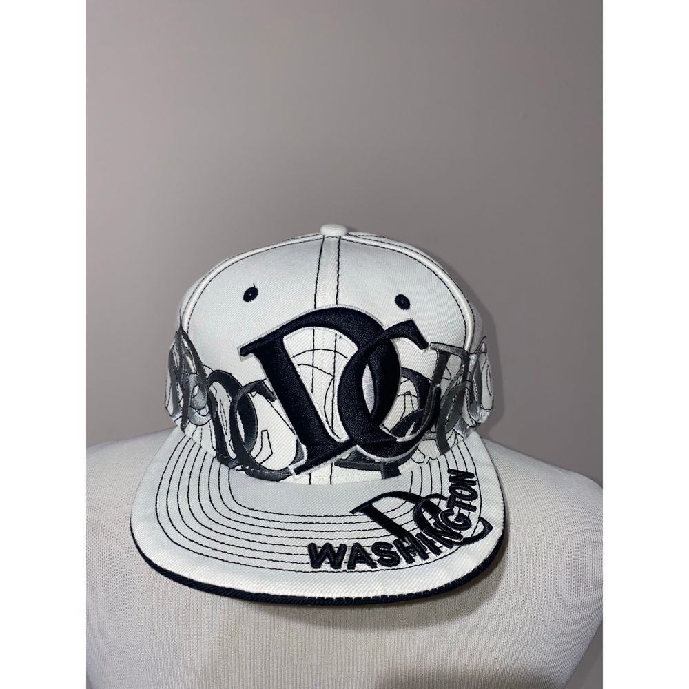 COPY - City hunter Washington DC white/black hat cap size L